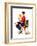 "Child Psychology" or "Spanking", November 25,1933-Norman Rockwell-Framed Giclee Print