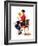 "Child Psychology" or "Spanking", November 25,1933-Norman Rockwell-Framed Giclee Print