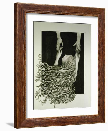 Child Reaching, 1975-Evelyn Williams-Framed Giclee Print