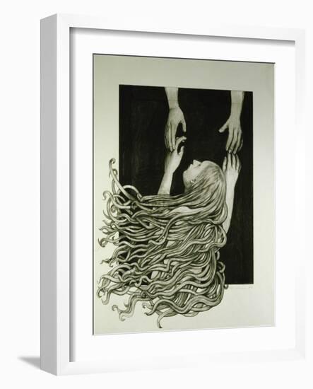 Child Reaching, 1975-Evelyn Williams-Framed Giclee Print