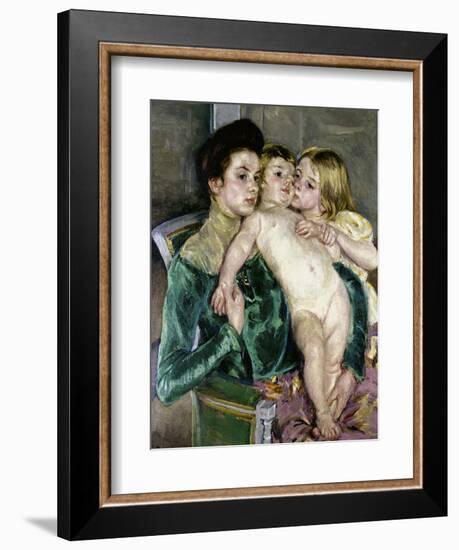 Child's Caress-Mary Cassatt-Framed Giclee Print