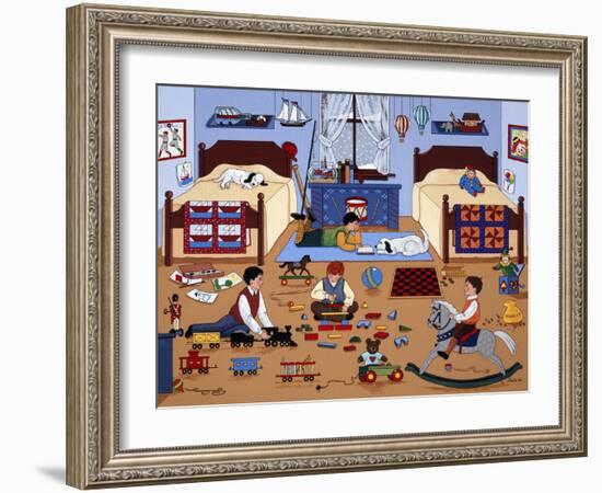 Child’s Play for Boys-Sheila Lee-Framed Giclee Print