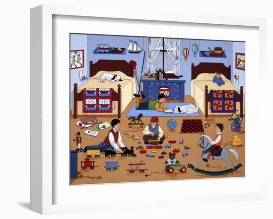 Child’s Play for Boys-Sheila Lee-Framed Giclee Print