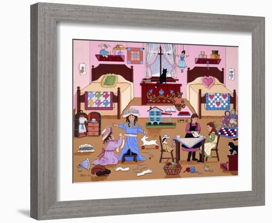 Child’s Play for Girls-Sheila Lee-Framed Giclee Print