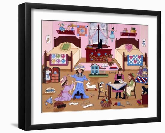Child’s Play for Girls-Sheila Lee-Framed Giclee Print