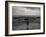 Child Standing at the Edge of Tide-Krzysztof Rost-Framed Photographic Print