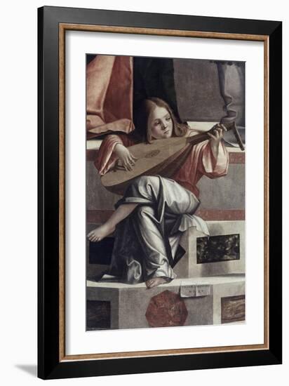 Child with a Lute-Vittore Carpaccio-Framed Giclee Print