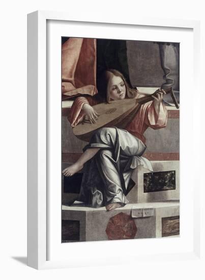 Child with a Lute-Vittore Carpaccio-Framed Giclee Print