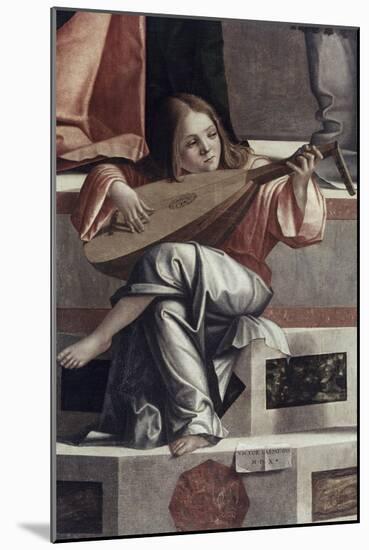 Child with a Lute-Vittore Carpaccio-Mounted Giclee Print