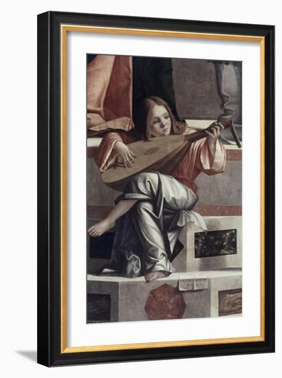 Child with a Lute-Vittore Carpaccio-Framed Giclee Print