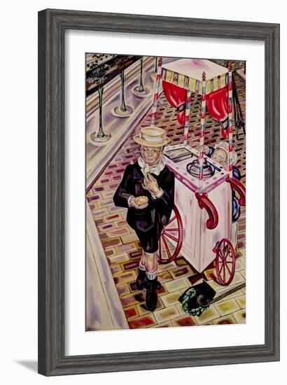 Child with an Ice Cream-Maria Blanchard-Framed Giclee Print