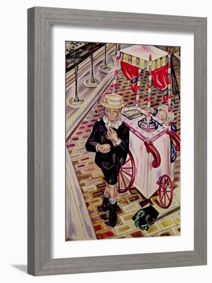 Child with an Ice Cream-Maria Blanchard-Framed Giclee Print