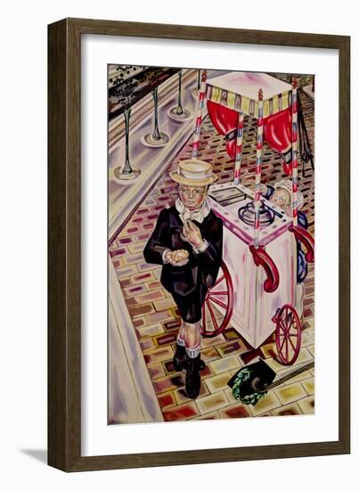 Child with an Ice Cream-Maria Blanchard-Framed Giclee Print