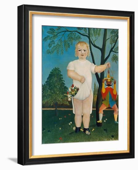 Child with Jumping Jack, 1903-Henri Rousseau-Framed Giclee Print