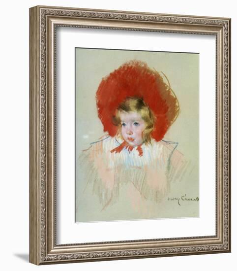 Child with Red Hat-Mary Cassatt-Framed Giclee Print