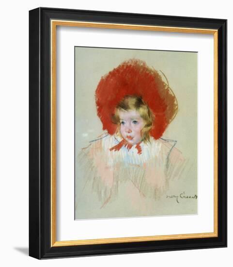 Child with Red Hat-Mary Cassatt-Framed Giclee Print