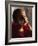 Child with Shaving Cream-Mitch Diamond-Framed Photographic Print