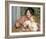 Child with Toys - Gabrielle and the Artist's Son, Jean-Pierre-Auguste Renoir-Framed Premium Giclee Print