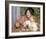 Child with Toys - Gabrielle and the Artist's Son, Jean-Pierre-Auguste Renoir-Framed Premium Giclee Print