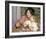 Child with Toys - Gabrielle and the Artist's Son, Jean-Pierre-Auguste Renoir-Framed Premium Giclee Print