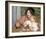 Child with Toys - Gabrielle and the Artist's Son, Jean-Pierre-Auguste Renoir-Framed Premium Giclee Print