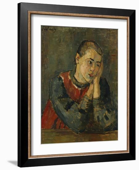 Child with Trimmed Head; Kind Mit Gestutztem Kopf, 1906-Alexej Von Jawlensky-Framed Giclee Print