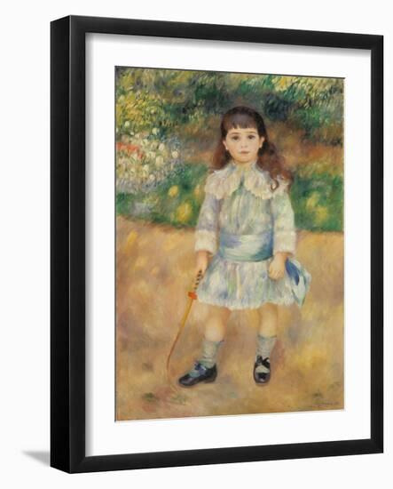 Child with Whip, 1885-Pierre-Auguste Renoir-Framed Giclee Print
