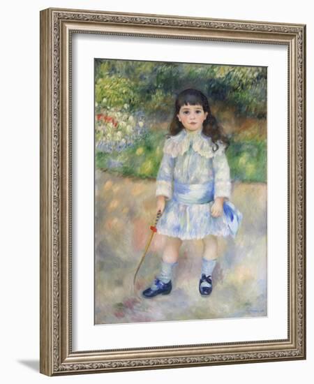 Child with Whip, 1885-Pierre-Auguste Renoir-Framed Giclee Print