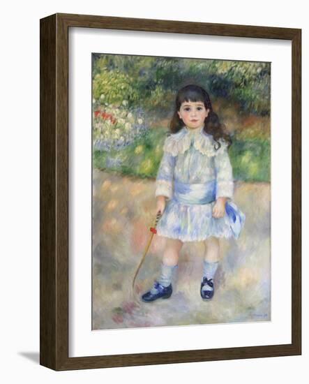 Child with Whip, 1885-Pierre-Auguste Renoir-Framed Giclee Print