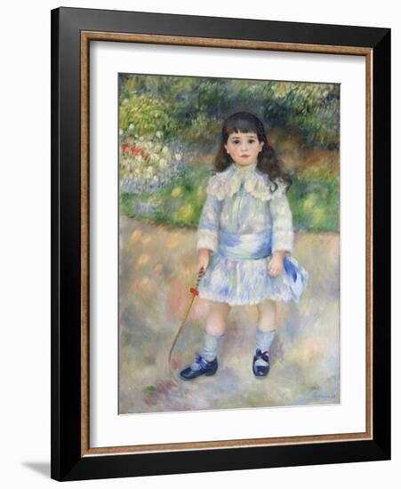 Child with Whip, 1885-Pierre-Auguste Renoir-Framed Giclee Print