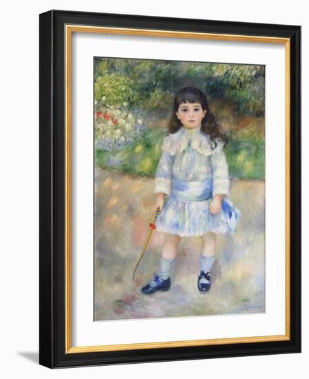 Child with Whip, 1885-Pierre-Auguste Renoir-Framed Giclee Print