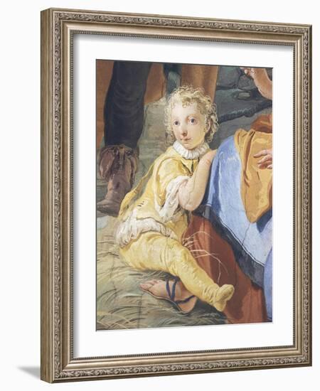 Child-Giambattista Tiepolo-Framed Giclee Print