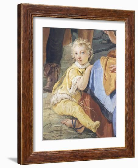 Child-Giambattista Tiepolo-Framed Giclee Print