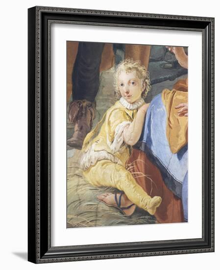 Child-Giambattista Tiepolo-Framed Giclee Print