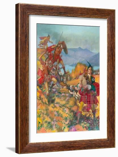 Childe Harold's Pilgrimage-John Millar Watt-Framed Giclee Print