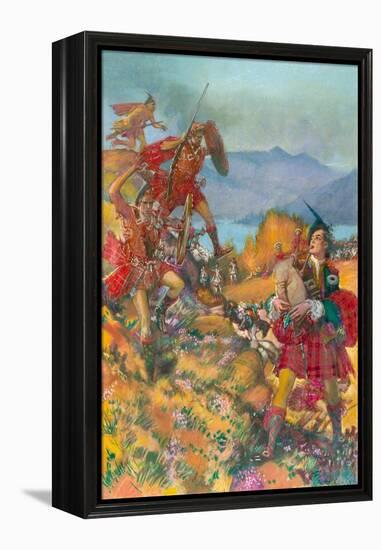 Childe Harold's Pilgrimage-John Millar Watt-Framed Premier Image Canvas