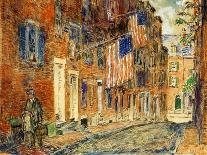 Acorn Street, Boston, 1919-Childe Hassam-Giclee Print