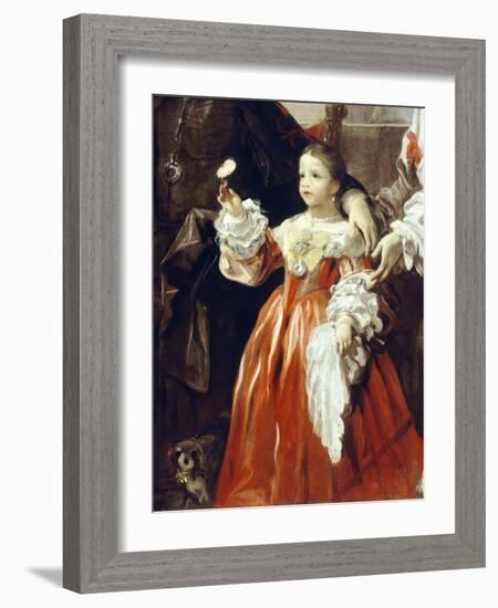 Childhood Figure-Luca Giordano-Framed Giclee Print