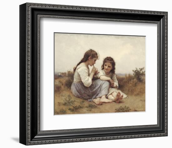 Childhood Idyll-William Adolphe Bouguereau-Framed Giclee Print