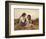 Childhood Idyll-William Adolphe Bouguereau-Framed Art Print