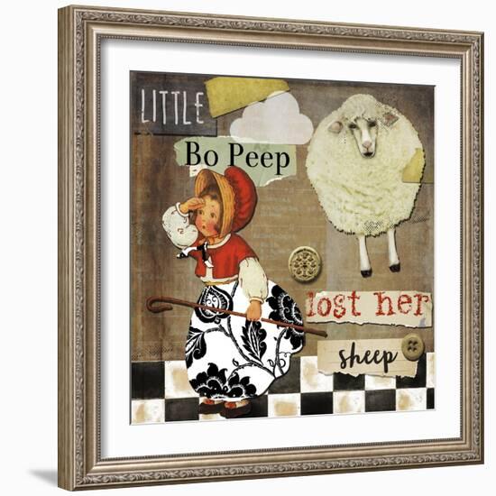 Childhood II-Color Bakery-Framed Giclee Print