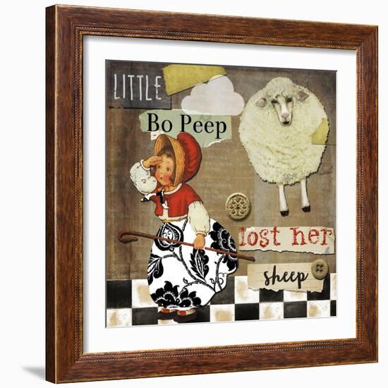 Childhood II-Color Bakery-Framed Giclee Print