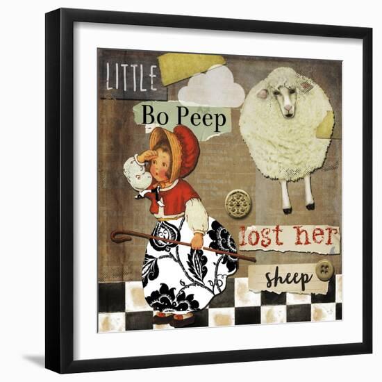 Childhood II-Color Bakery-Framed Giclee Print