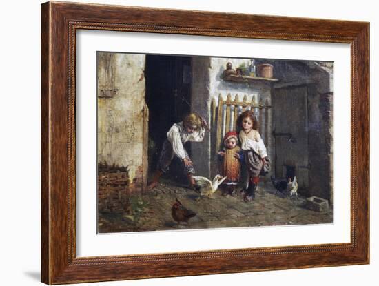 Childhood Leisure Time Games (Trastulli)-Giacomo Mantegazza-Framed Giclee Print