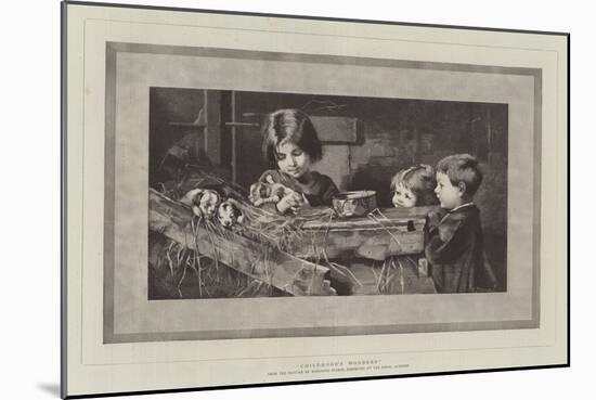 Childhood's Wonders-Marianne Stokes-Mounted Giclee Print