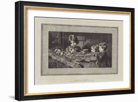 Childhood's Wonders-Marianne Stokes-Framed Giclee Print