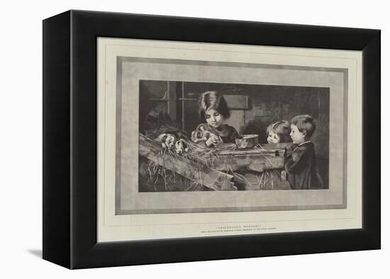 Childhood's Wonders-Marianne Stokes-Framed Premier Image Canvas