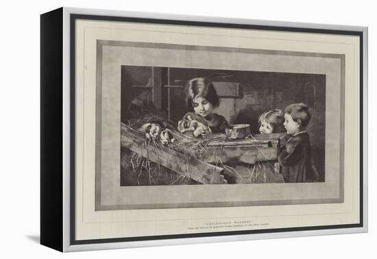 Childhood's Wonders-Marianne Stokes-Framed Premier Image Canvas