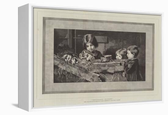 Childhood's Wonders-Marianne Stokes-Framed Premier Image Canvas