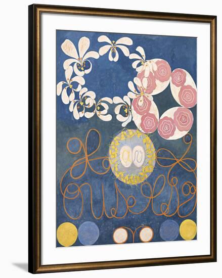 Childhood, The Ten Largest, No.1, Group IV, 1907-Hilma af Klint-Framed Giclee Print